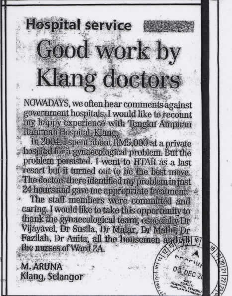 The Best_Gynaecologist in Klang